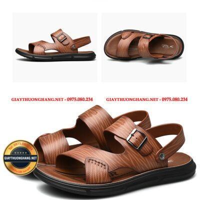 Dép Sandal Nam Camel Active 2021 Màu Đen Và Nâu cho nam được nhập khẩu chính hãng, hội tụ đầy đủ tính năng tiên tiến nhất Chất liệu: da bò thật/ da dê/ da PU đạt quy chuẩn của nhà sản xuất. Xuất xứ: Dép sandal nam Camel Active được nhập khẩu trực tiếp nguyên hộp, nguyên seal từ HongKong, phân phối sỉ lẻ trên toàn quốc Sản phẩm có đầy đủ các size từ 38-44, thời gian nhập khẩu thường từ 5-7 ngày. Ưu điểm nổi bật: nhẹ, mềm, RẤT êm chân, phù hợp với mọi độ tuổi _ _ _ _ _ _ _ _ _ _ _ _ _ _ _ _ _ _ _ _ _ _ _ _ _ _ _ _ _ _ _ _ Cam kết của shop Tất cả sản phẩm đều có form chuẩn, từng chi tiết rất đều và đẹp, sản phẩm trong ảnh như bên ngoài thực... Giao miễn phí tận nơi đúng mẫu, đúng size, đúng chất lượng ... Quyền lợi của khách hàng khi mua dép sandal nam của chúng tôi: Được đổi/ trả trong 7 ngày nếu có bất kỳ lỗi nào của nhà sản xuất ( giữ nguyên hộp và giữ mới sản phẩm) Được giảm giá khi mua từ 2 sản phẩm hoặc mua từ lần 2 Khách hàng luôn nhận được sự kính trọng từ các chuyên viên tư vấn nhiệt huyết, dạn dày kinh nghiệm của chúng tôi ... Kính chúc Quý khách lựa chọn được những sản phẩm ưng ý nhất! --------------- Thông tin về chúng tôi ------------------ Website: Giaythuonghang.net Hotline: 0975.080.234 ( có Zalo). Fanpage: facebook.com/giaythuonghang.net Kho hàng: Kiến An, Hải Phòng, VPĐD: 72D Trần Đăng Ninh, Cầu Giấy, Hà nội _ _ _ _ _ _ _ _ _ _ _ _ _ _ _ _ _ _ _ _ _ _ _ _ _ _ _ _ _ _ _ _ Giaythuonghang.net: Uy tín - Chất lượng - Đảm bảo Dép Sandal Nam Camel Active 2021 Màu Đen Và Nâu, Mã BC21885