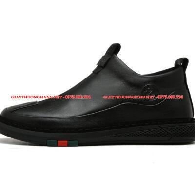 Giày tây không dây, giày lười ecco da bò, Mã BC830587