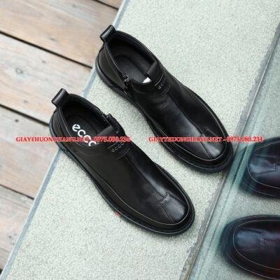 Giày tây không dây, giày lười ecco da bò, Mã BC830587