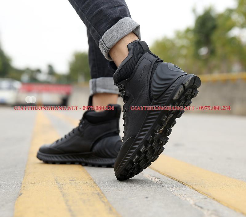 giày da nam phong cách teen (5) Giày dây thời trang ECCO chất da, mã BC832304