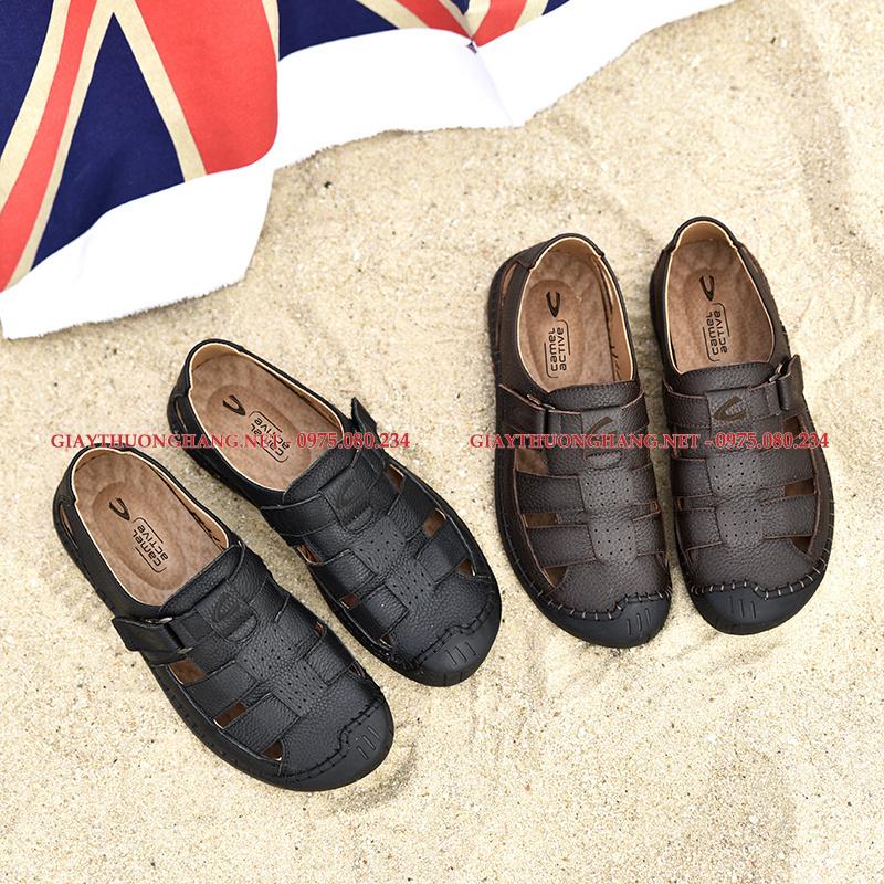 Dép rọ nam da bò, hãng Camel Active 2021, BC19307B Dép rọ nam da bò, hãng Camel Active 2021, BC19307B