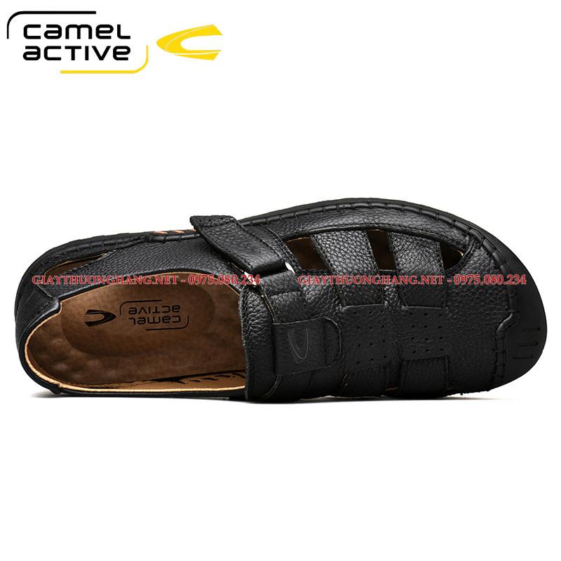 Dép rọ nam da bò, hãng Camel Active 2021, BC19307B