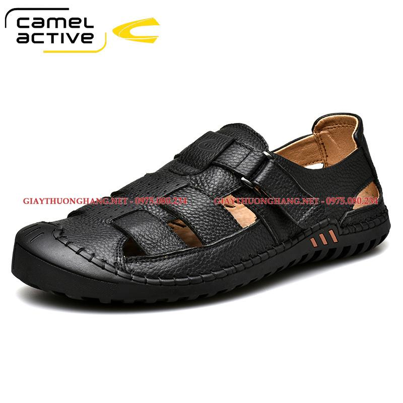 Dép rọ nam da bò, hãng Camel Active 2021, BC19307B