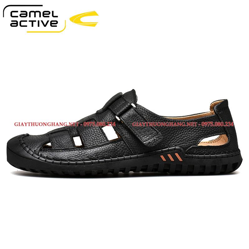 Dép rọ nam da bò, hãng Camel Active 2021, BC19307B