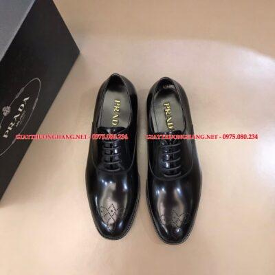 Giày tây hãng Prada da bóng hàng nhập full box