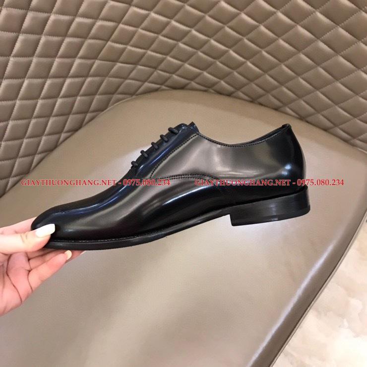 Giày tây hãng Prada da bóng hàng nhập full box