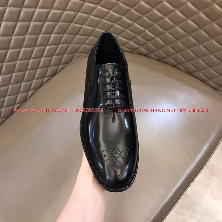 Giày tây hãng Prada da bóng hàng nhập full box