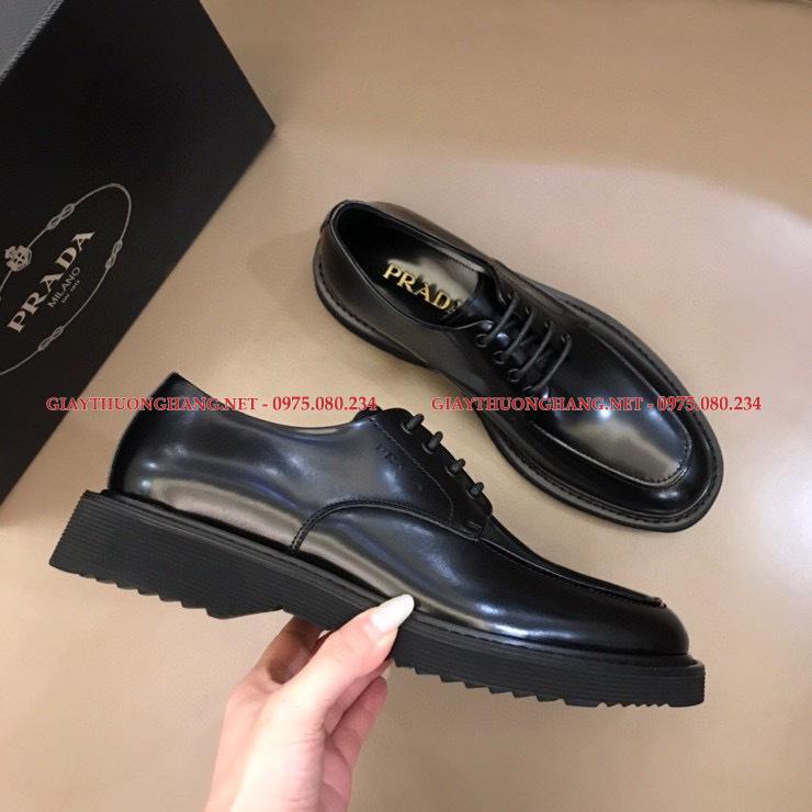 Giày da nam PRADA sang chảnh, cao cấp, BC206 Giày da nam PRADA sang chảnh, cao cấp, BC206