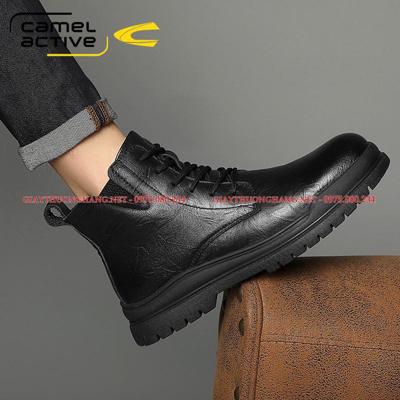 Giày boots da cho nam Camel Active 2022