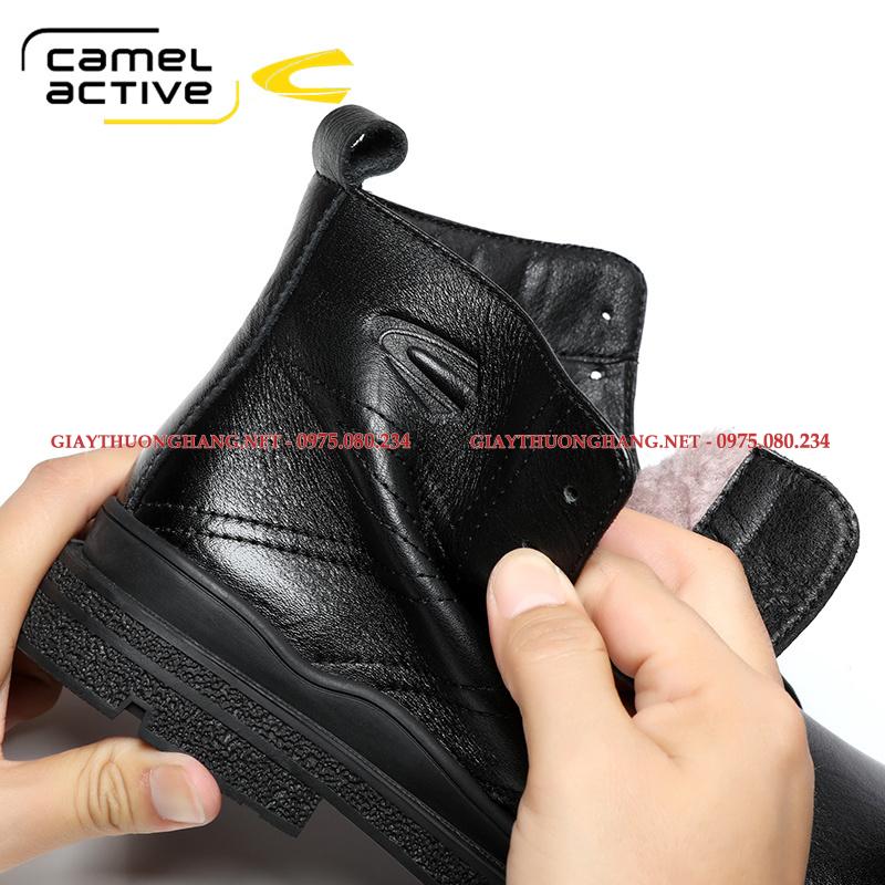 Giày bốt nam da bò hãng Camel Active