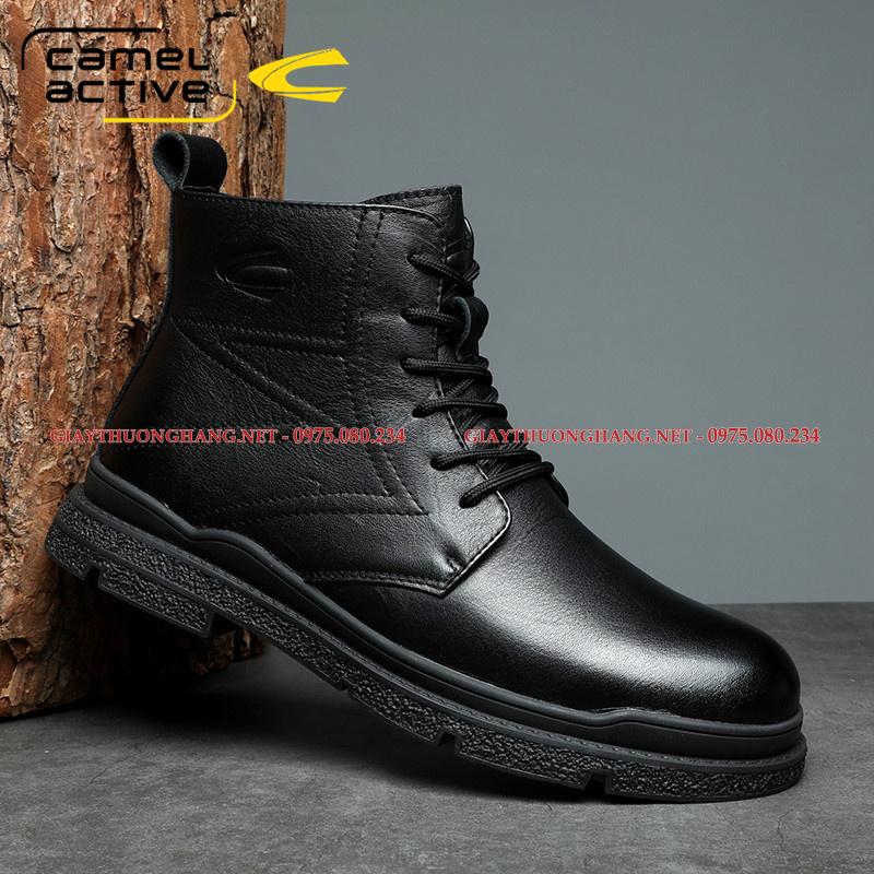 Giày bốt nam da bò hãng Camel Active