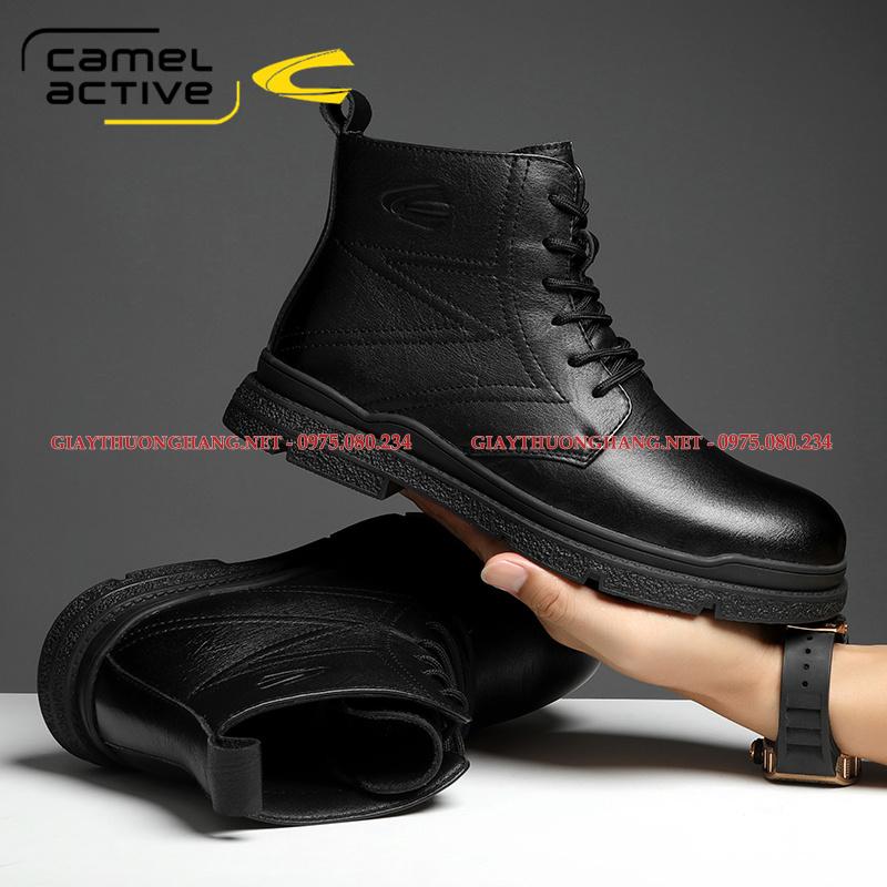 Giày bốt nam da bò hãng Camel Active