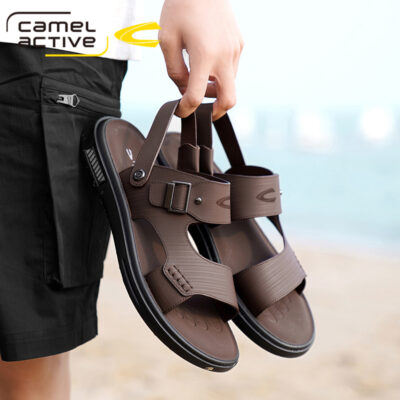 Sandal nam đế hơi quai hậu Camel Active 2022, mã BC22123017