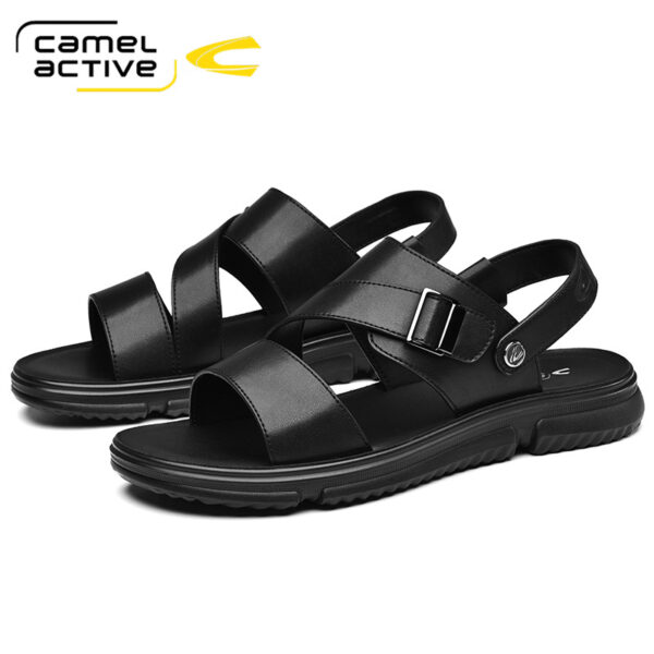 Dép sandal da bóng Camel Active 2022, mã BC22123953