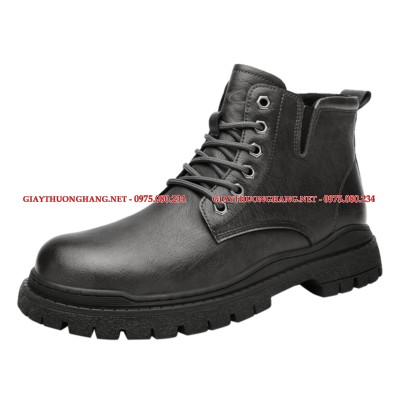 Giày da đen nhám công sở Camel năm 2023 Mã BC22123092