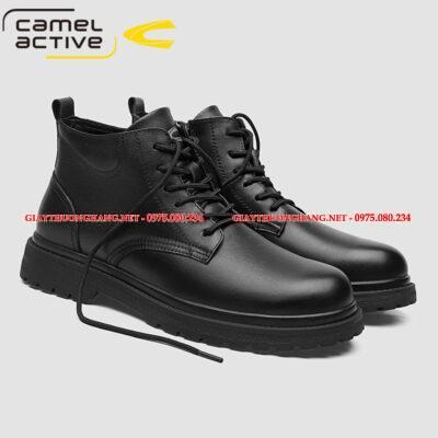 Giày đen cổ lửng 2023 hãng Camel Active, Mã BC22123066