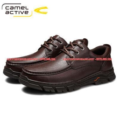 Giày da mũi vuông công sở 2022 Camel Active Mã BC22123056