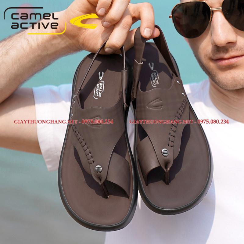 Dép xỏ ngón bằng da nhập khẩu, hãng Camel Active BC22158 Dép xỏ ngón bằng da nhập khẩu, hãng Camel Active BC22158