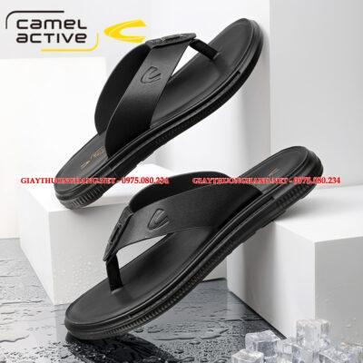 Tông nam ( dép xỏ ngón) 2023 Camel Active màu nâm và đen Mã BC22123102