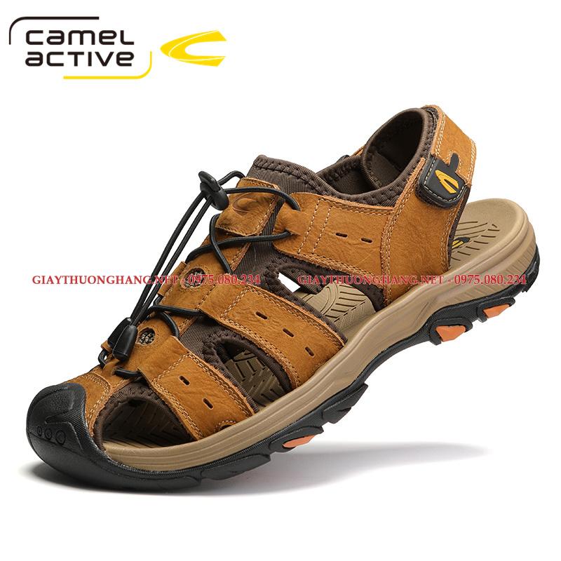 Dép rọ nam 2023 màu nâu hãng Camel Active, mã BC22162 Dép rọ nam 2023 màu nâu hãng Camel Active, mã BC22162