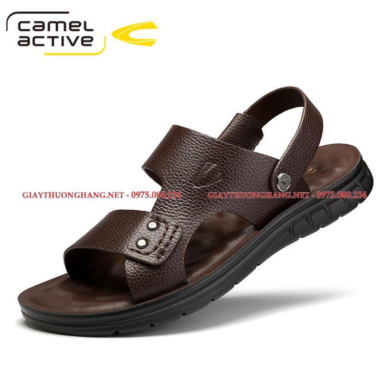 Xăng đan nam 2023 bằng da của Camel, mã BC22108 Xăng đan nam 2023 bằng da của Camel, mã BC22108