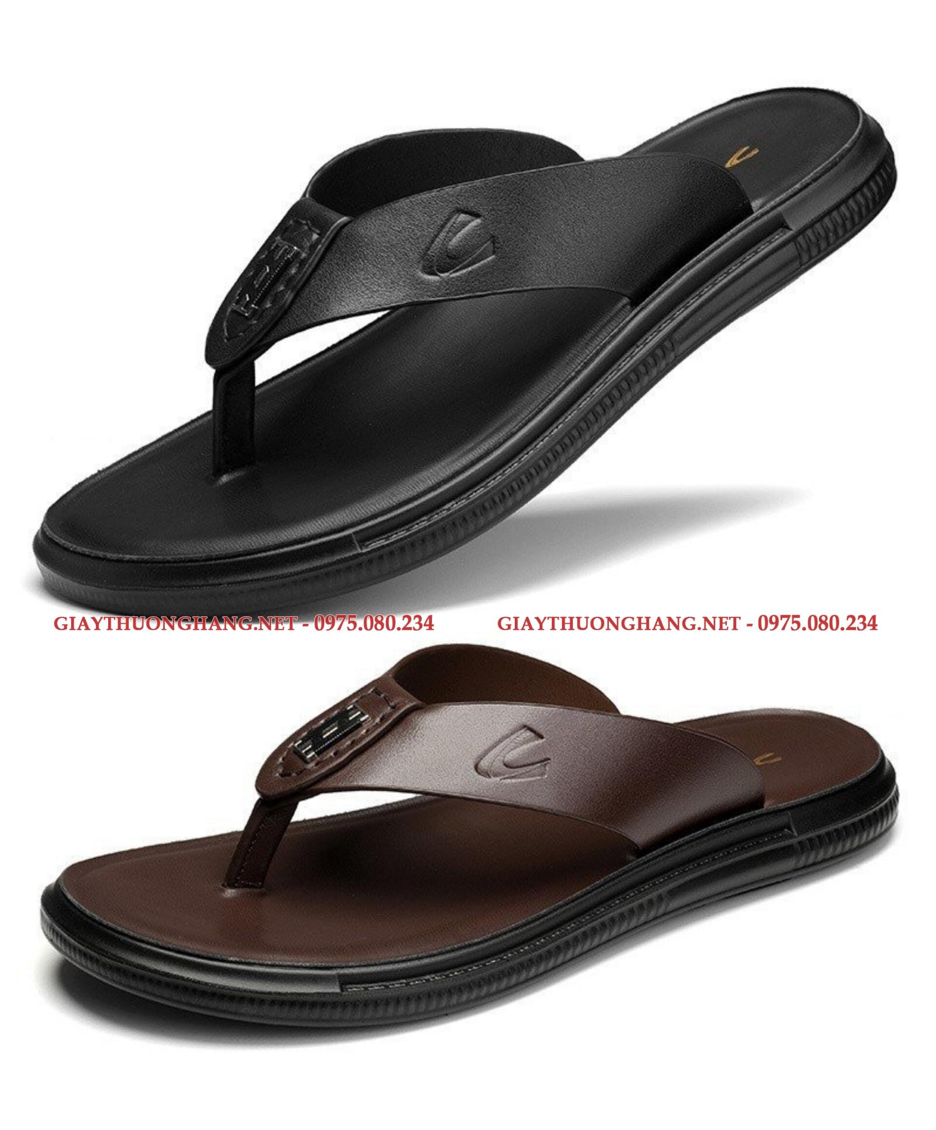 Tông nam ( dép xỏ ngón) 2023 Camel Active màu nâm và đen Mã BC22123102 Tông nam ( dép xỏ ngón) 2023 Camel Active màu nâm và đen Mã BC22123102