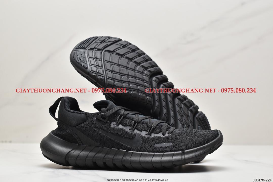 Giày Nike Free Run Flyknit màu đen cho nam và nữ BK580323 Giày Nike Free Run Flyknit màu đen cho nam và nữ BK580323