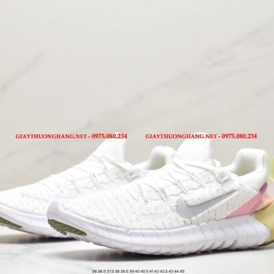 Giày Nike Free RN Flyknit màu ghi cho nam và nữ BK580325