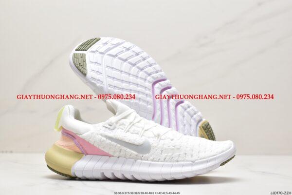 Giày Nike Free RN Flyknit màu ghi cho nam và nữ BK580325