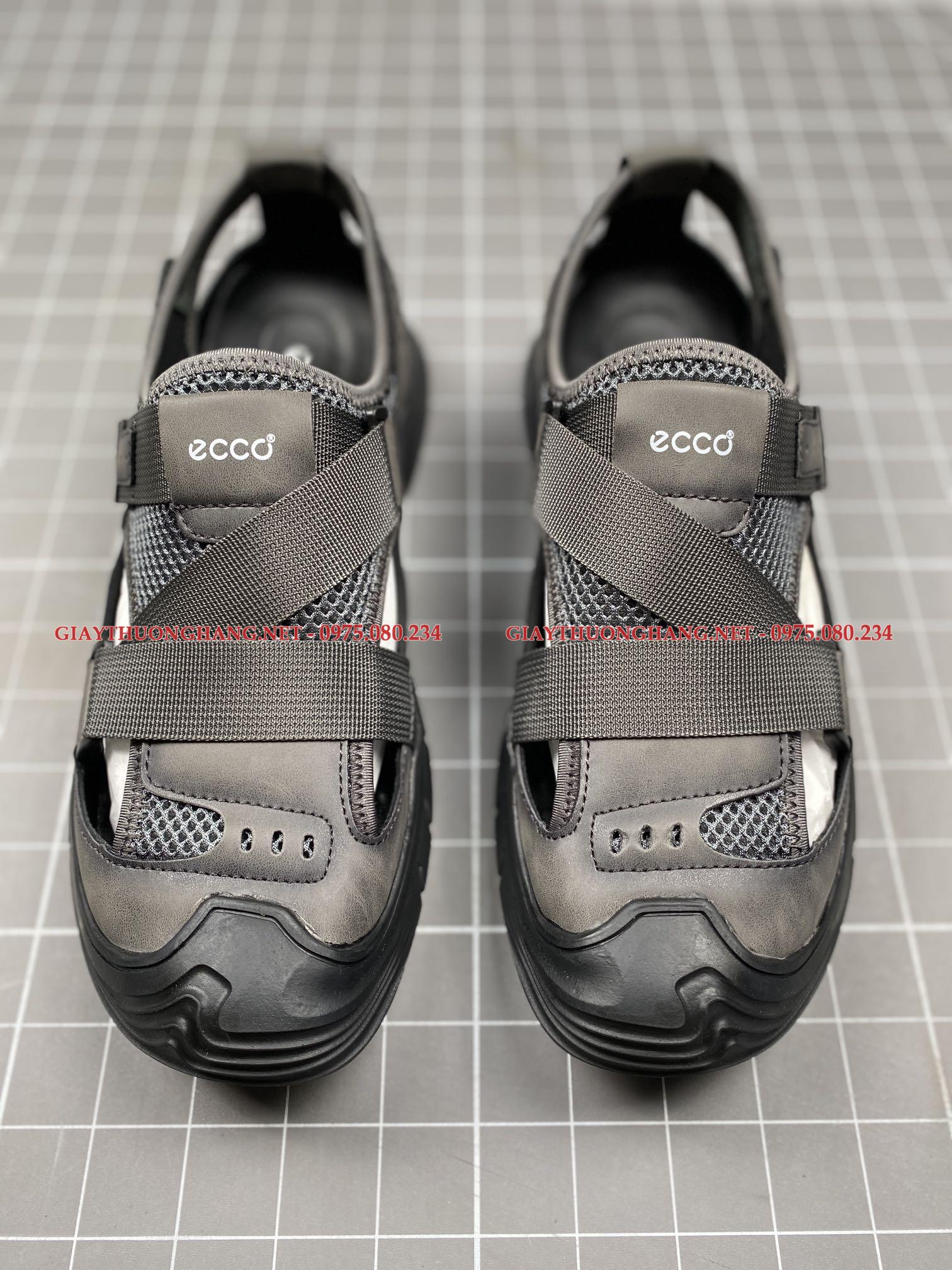 Giày rọ ECCO màu xám đen năm 2023 mã BK583441 Giày rọ ECCO màu xám đen năm 2023 mã BK583441
