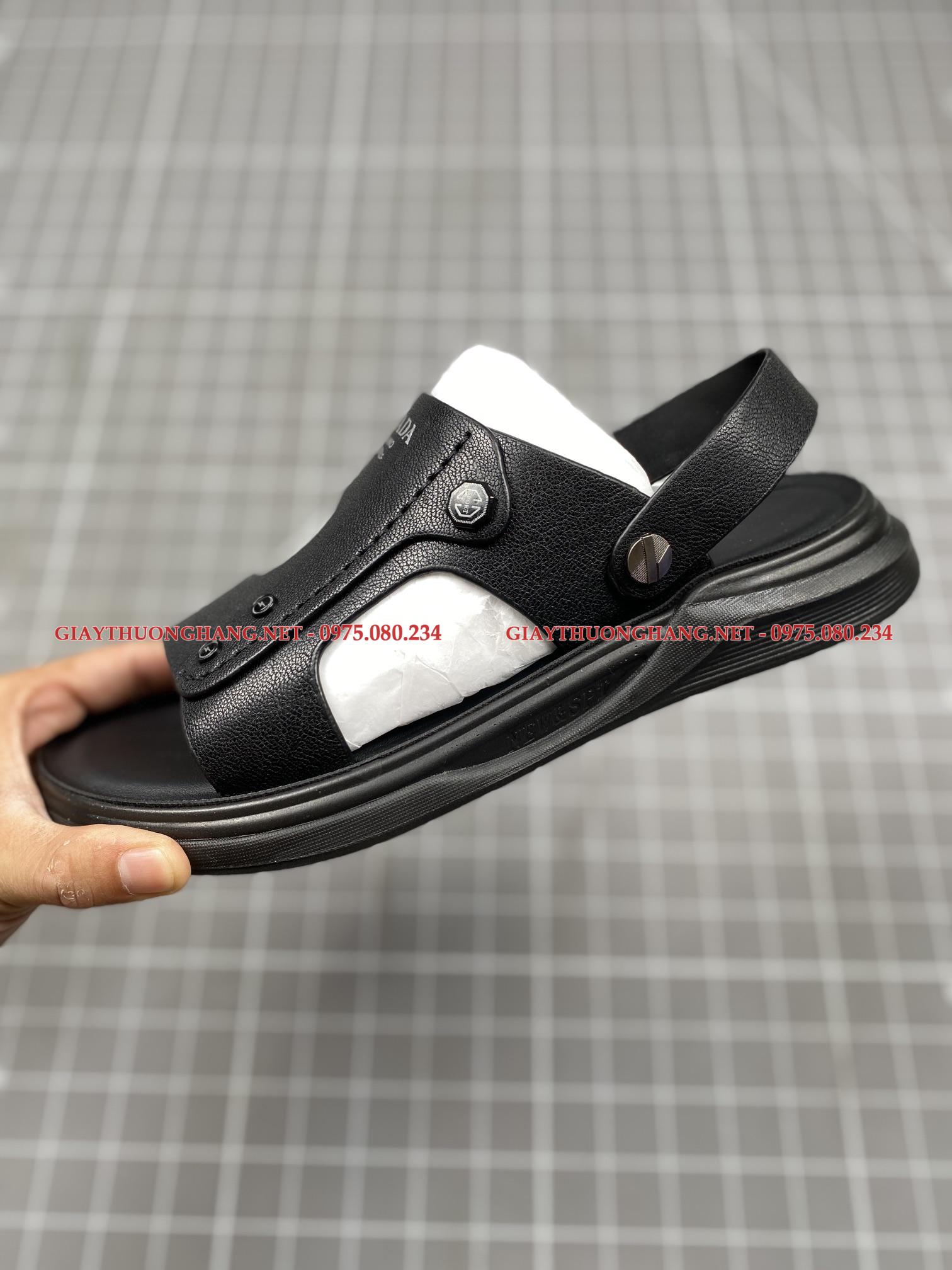 Dép Prada cho nam, hàng cao cấp 2023 full box, mã BK583444 Dép Prada cho nam, hàng cao cấp 2023 full box, mã BK583444