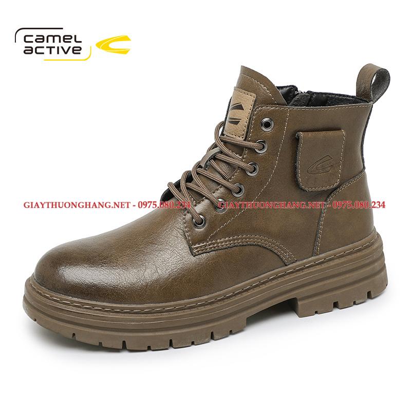 Bốt nam da bò 2023 Camel Active chính hãng (2 màu), BC120166 Bốt nam da bò 2023 Camel Active chính hãng (2 màu), BC120166