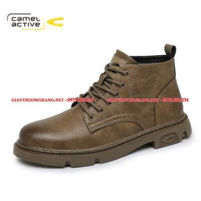 Bốt nam da bò 2024 Camel Active chính hãng (2 màu), BC120169