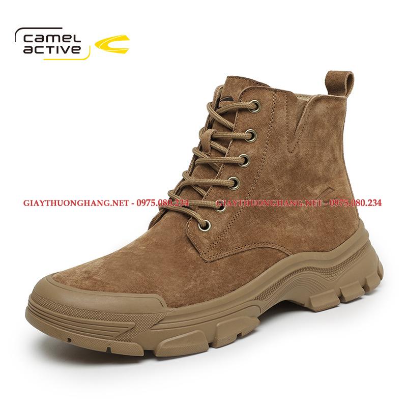 Boot nam cổ thấp 2024 da lộn, mã BC120188 Boot nam cổ thấp 2024 da lộn, mã BC120188