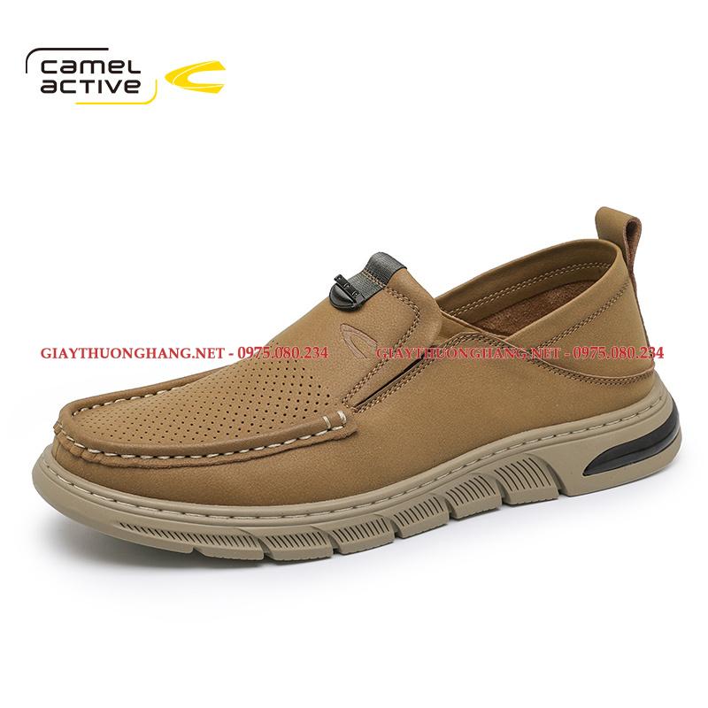 Giày mọi mũi vuông thoáng chân hãng Camel Active mã BC120116 Giày mọi mũi vuông thoáng chân hãng Camel Active mã BC120116