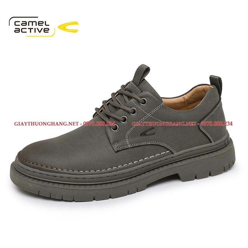 Giày da màu xám và nâu cho nam mã BC120156 Giày da màu xám và nâu cho nam mã BC120156