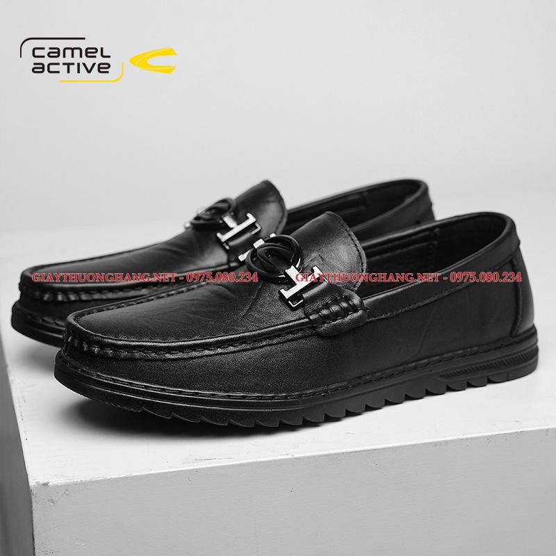 Giày lười logo hợp kim hãng Camel Active BC120200 Giày lười logo hợp kim hãng Camel Active BC120200