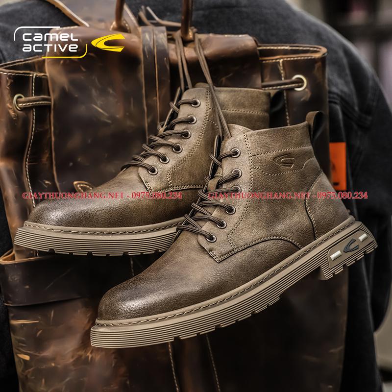 Boot nam da trơn 2024 hãng Camel Active, mã BC120193 Boot nam da trơn 2024 hãng Camel Active, mã BC120193