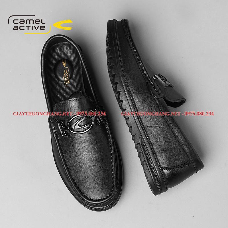 Giày lười logo hợp kim hãng Camel Active BC120200 Giày lười logo hợp kim hãng Camel Active BC120200