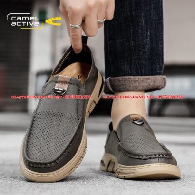 Giày mọi mũi vuông thoáng chân hãng Camel Active mã BC120116