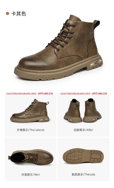 Boot nam da trơn 2024 hãng Camel Active, mã BC120193 Boot nam da trơn 2024 hãng Camel Active, mã BC120193
