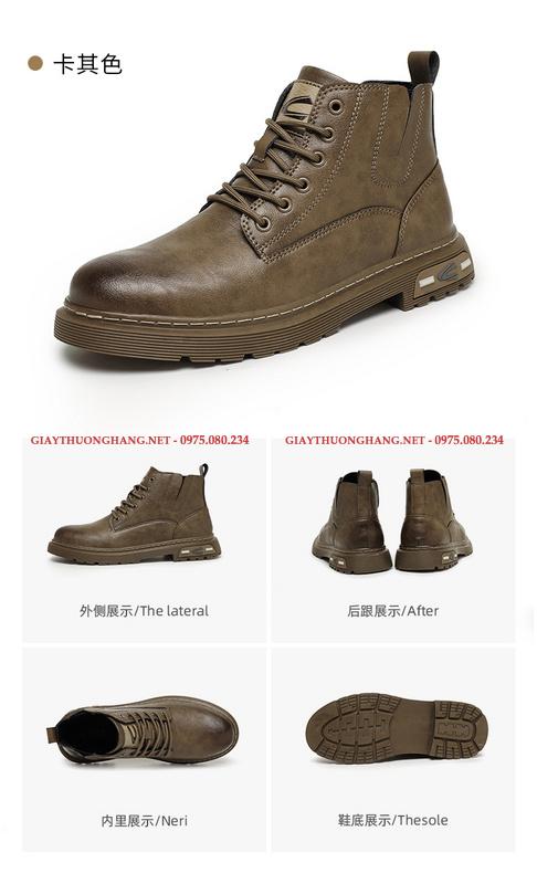 Boot nam da bò 2024 hãng Camel Active, mã BC120198 Boot nam da bò 2024 hãng Camel Active, mã BC120198