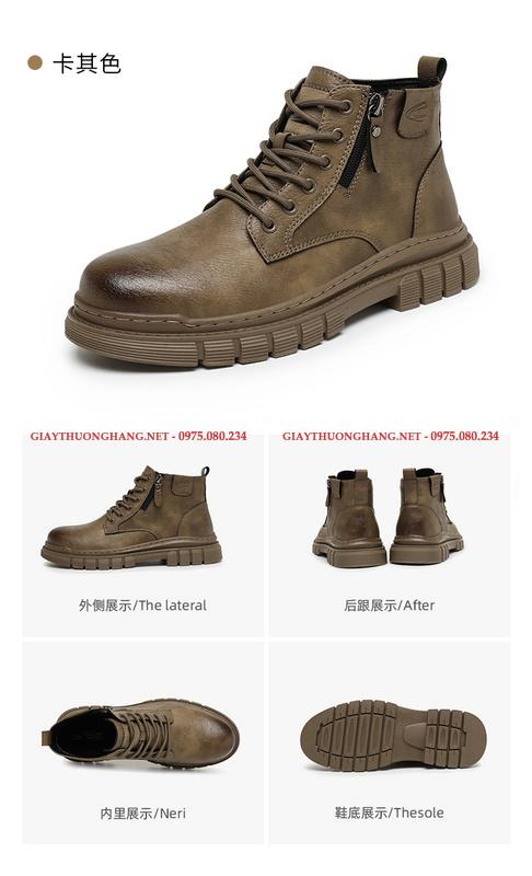 Boot nam da bò thật 2024 hãng Camel Active, mã BC120199 Boot nam da bò thật 2024 hãng Camel Active, mã BC120199