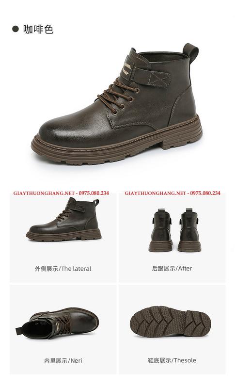 Bốt nam da bò 2023 Camel Active chính hãng, BC120165 Bốt nam da bò 2023 Camel Active chính hãng, BC120165