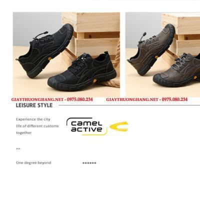 Giày da mềm 2023 cho nam hãng Camel mã DWL7017