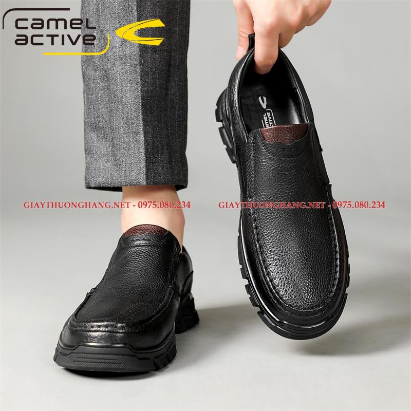 Giày lười đế cao 2023 cho nam chính hãng Camel mã DWL7021 Giày lười đế cao 2023 cho nam chính hãng Camel mã DWL7021