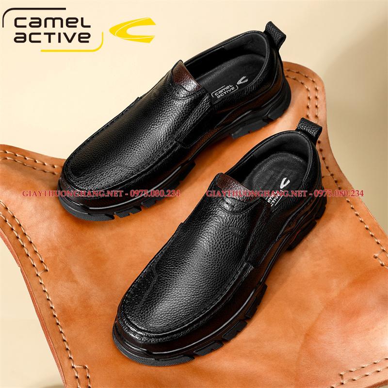 Giày lười đế cao 2023 cho nam chính hãng Camel mã DWL7021 Giày lười đế cao 2023 cho nam chính hãng Camel mã DWL7021