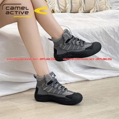 Giày cao Sneaker nữ 2024 chính hãng Camel Active mã DWL7038