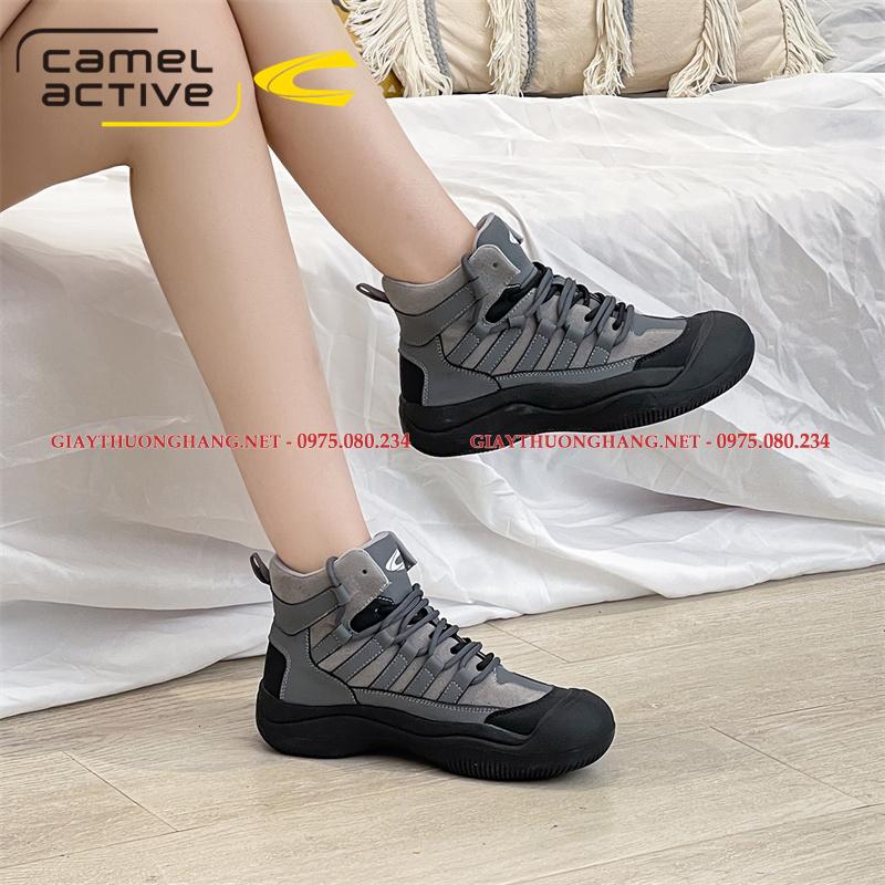 Giày cao Sneaker nữ 2024 chính hãng Camel Active mã DWL7038 Giày cao Sneaker nữ 2024 chính hãng Camel Active mã DWL7038