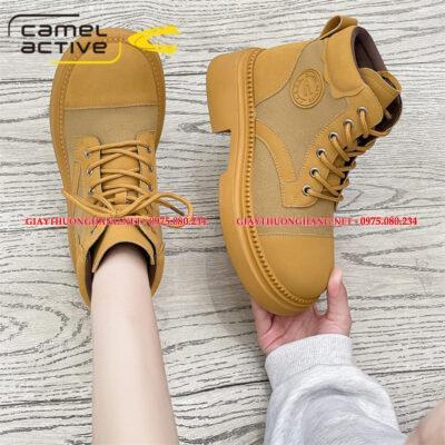 Giày nữ đế cao 2024 chính hãng Camel Active mã DWL341018007